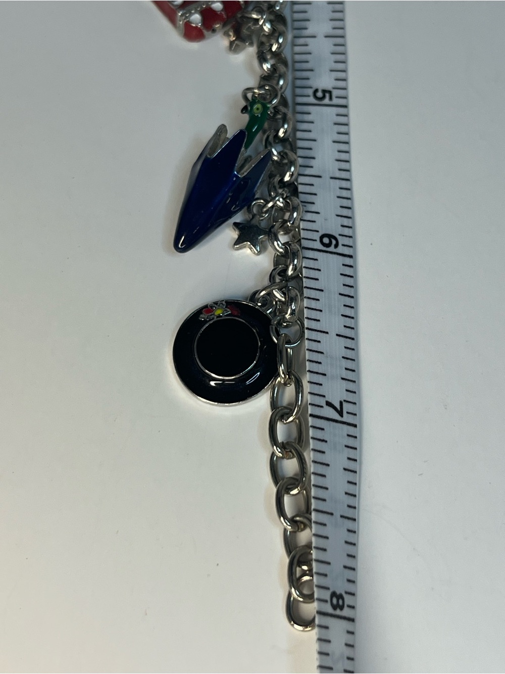 Disney Mary Poppins 5 Charm Bracelet Silver Metal Broadway Musical - Picture 8 of 13